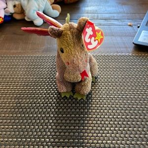 RARE Scorch the Dragon Beanie Baby